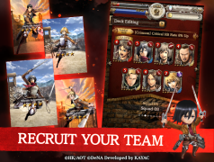 Baixar Attack on Titan TACTICS Simuladores para Android captura de tela 5