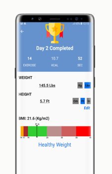Baixar Treino em Casa - Perca Peso Saúde e Bem-estar para Android captura de tela 5