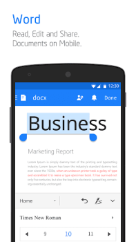 Baixar Polaris Office - Edit,View,PDF Emprego para Android captura de tela 2