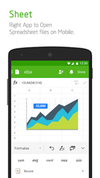 Baixar Polaris Office - Edit,View,PDF Emprego para Android captura de tela 3
