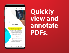 Baixar Adobe Acrobat Reader: Edit PDF Emprego para Android captura de tela 2