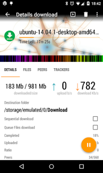 Baixar aTorrent - Torrent Downloader Editores e Reprodutores de Vídeo para Android captura de tela 2
