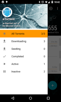 Baixar aTorrent - Torrent Downloader Editores e Reprodutores de Vídeo para Android captura de tela 4