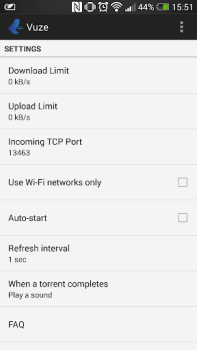 Baixar Vuze Torrent Downloader Editores e Reprodutores de Vídeo para Android captura de tela 4