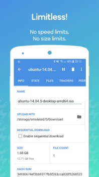 Baixar WeTorrent - Torrent Downloader Editores e Reprodutores de Vídeo para Android captura de tela 2