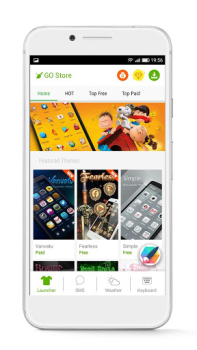 Baixar GO Launcher2016 Tema Wallpaper Personalização para Android captura de tela 6