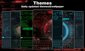 Baixar Hacker System Launcher Personalização para Android captura de tela 5