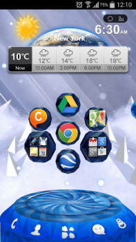 Baixar Next Ice World 3D Personalização para Android captura de tela 2