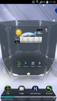 Baixar Next Ice World 3D Personalização para Android captura de tela 5