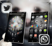 Baixar Cute Puppy Launcher Theme Personalização para Android captura de tela 2