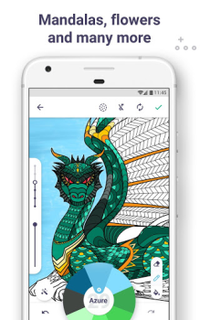 Baixar Coloring Book for Me & Mandala Entretenimento para Android captura de tela 4