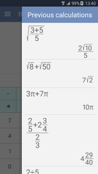 Baixar Calculadora de Frações Educação para Android captura de tela 6