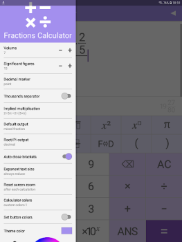 Baixar Calculadora de Frações Educação para Android captura de tela 7