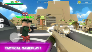 Baixar Block Gun 3D: FPS Shooter PvP Jogos de ação para Android captura de tela 2