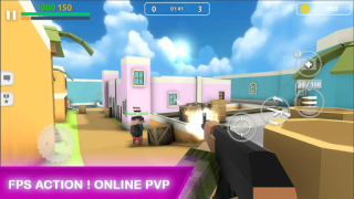 Baixar Block Gun 3D: FPS Shooter PvP Jogos de ação para Android captura de tela 3