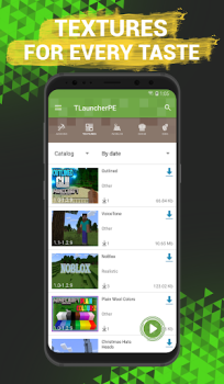 Baixar TLauncher PE for Minecraft Entretenimento para Android captura de tela 3