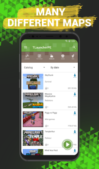 Baixar TLauncher PE for Minecraft Entretenimento para Android captura de tela 4