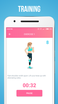 Baixar Fitness para mulheres Saúde e Bem-estar para Android captura de tela 5
