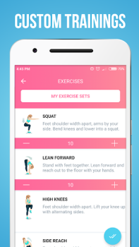 Baixar Fitness para mulheres Saúde e Bem-estar para Android captura de tela 7