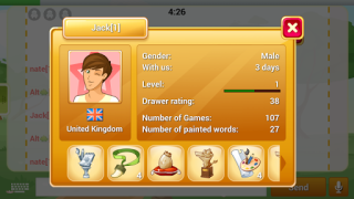 Baixar Draw and Guess Online Jogos de palavras para Android captura de tela 6