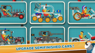 Baixar Crie carros jogo para criança Raça para Android captura de tela 2
