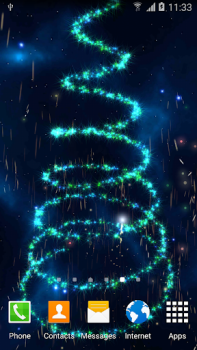 Baixar 3D Christmas Tree Wallpaper Personalização para Android captura de tela 2