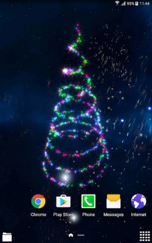 Baixar 3D Christmas Tree Wallpaper Personalização para Android captura de tela 6