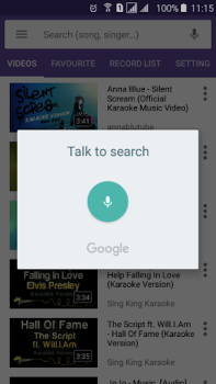 Baixar Karaoke Lite: Sing & Record Entretenimento para Android captura de tela 2