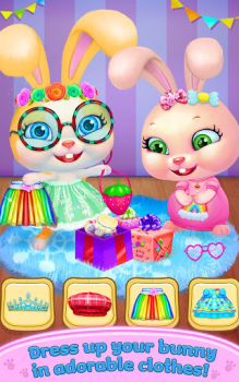 Baixar Coelhinha Bebê — Minha Mascote Casual para Android captura de tela 2