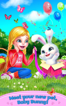 Baixar Coelhinha Bebê — Minha Mascote Casual para Android captura de tela 4