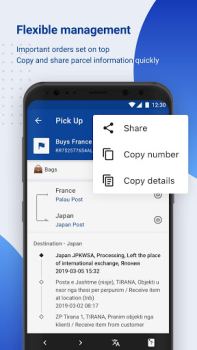 Baixar Pacote e Rastreador de Pedidos Emprego para Android captura de tela 3