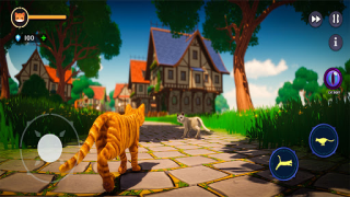 Baixar Little Cat Kitty Big City 3D Jogos de papéis para Android captura de tela 6