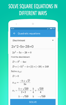 Baixar Calculadora Equação Math Educação para Android captura de tela 5