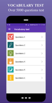 Baixar English Grammar Test - Grammar Educação para Android captura de tela 3