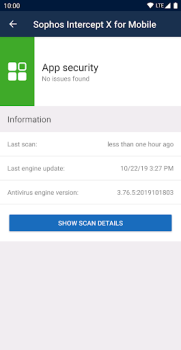 Baixar Sophos Intercept X for Mobile Ferramentas para Android captura de tela 5