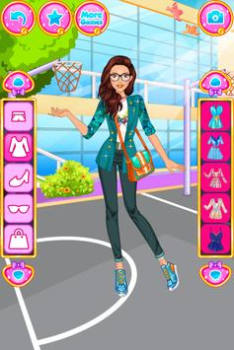 Baixar Escola Jogo de Moda de Meninas Casual para Android captura de tela 7