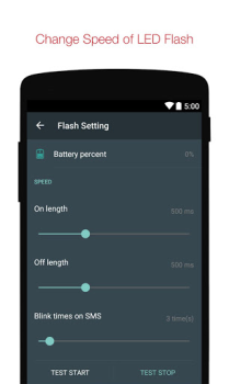 Baixar Alertas Flash em Call / Sms Ferramentas para Android captura de tela 3