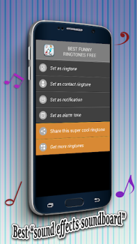 Baixar Melhores Toques Engraçados Música e áudio para Android captura de tela 2