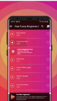 Baixar Toques Engraçados para Celular Música e áudio para Android captura de tela 3