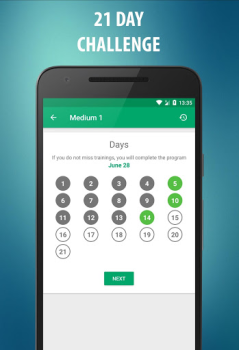Baixar Abdominais  - Desafio 21 Dias Saúde e Bem-estar para Android captura de tela 4
