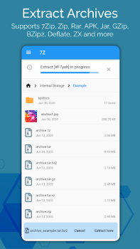 Baixar 7Zip & Zip - Gerenciador Ferramentas para Android captura de tela 3