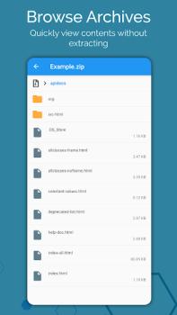 Baixar 7Zip & Zip - Gerenciador Ferramentas para Android captura de tela 4
