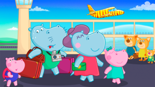Baixar Hippo: Jogo no aeroporto Jogos de Aprendizagem para Android captura de tela 4
