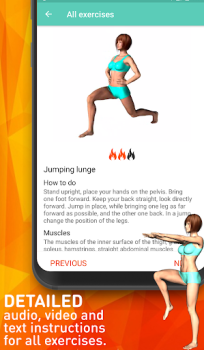 Baixar Aerobics workout at home Saúde e Bem-estar para Android captura de tela 5