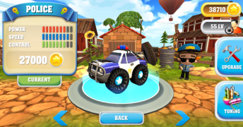 Baixar Cartoon Hot Racer 3D Raça para Android captura de tela 5