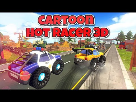 Baixar Cartoon Hot Racer 3D Raça para Android captura de tela 8