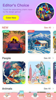 Baixar Color Master: Coloring Games Entretenimento para Android captura de tela 2