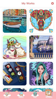 Baixar Color Master: Coloring Games Entretenimento para Android captura de tela 5