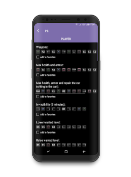 Baixar Códigos de trapaça para GTA 5 Entretenimento para Android captura de tela 2