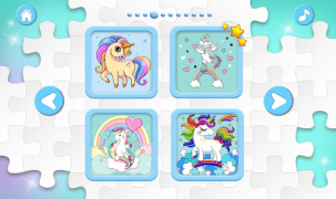 Baixar Unicórnio Quebra-cabeça Infantil Quebra-cabeças para Android captura de tela 2